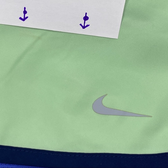 Nike Running Shorts Mint Green and Blue Size Small💚 SALE - Picture 9 of 10